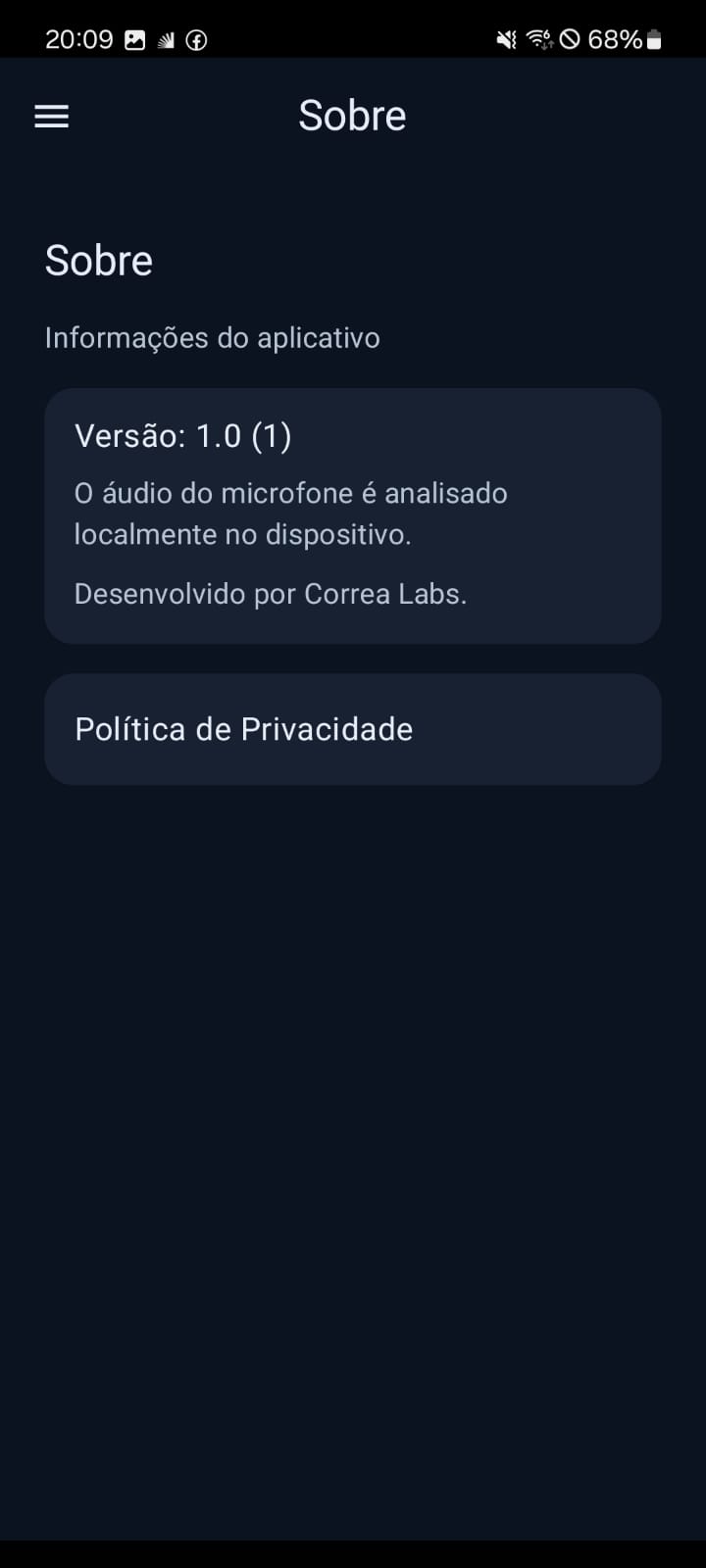 Screenshot do app Tuner Pro
